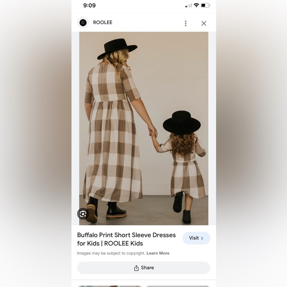 Roolee Mommy and Me - brand new dresses with tags